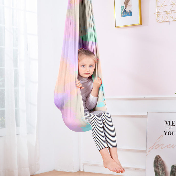 Elastische Kinder-Hängematte: Spaß und Entspannung für Drinnen und Draußen 🌟